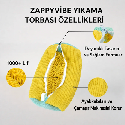 Ayakkabı Yıkama Çantası Sarı